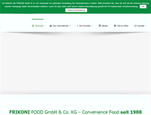 Tablet Screenshot of frikoni.de